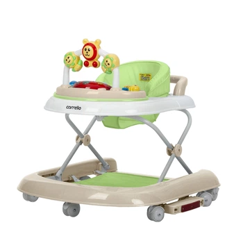 Детские ходунки CARRELLO Libero CRL-9602/3 Green 3 в 1 ходунки, качалка, каталка