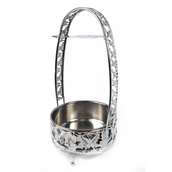 Корзинка для угля (кадыло) Yahya Deep Medium Silver