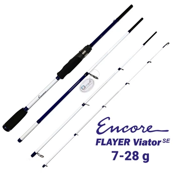Спиннинг Encore Flayer Viator SE FLSV-784M (4-х частный, тубус) 2.34м 7-28г