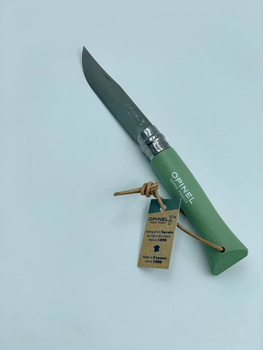 Складной нож Opinel NO6 Inox Sage Green