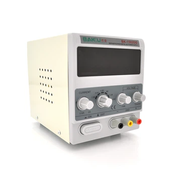 Лабораторный блок питания BAKKU BK 1502DD с цифровым дисплеем и регулировкой напряжения и тока