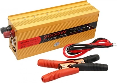 Инвертор с чистой синусоидой Xinboke 1000/2000W 12-220V DC-AC 50Hz