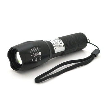 Ліхтар ручний CATA CT-8025 1LED Cree XM-L T6 10W ZOOM акумулятор 18650/3400mAh IP44 microUSB