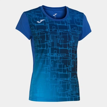 Спортивная футболка для бега женская Joma Elite Viii 901255.700 S Синяя (8424309530402)
