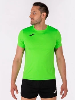 Футболка спортивная длинная мужская Joma Record Ii 102227.020 S Салатовая (8424309539924)