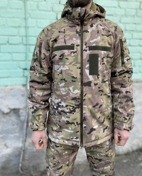 Куртка військова тактична демісезонна Софт Шелл Мультикам 56-58