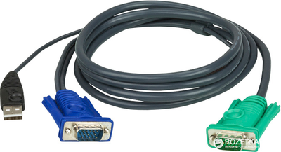 ATEN Kabel KVM 2L-5203U USB 3m (2L-5203U)