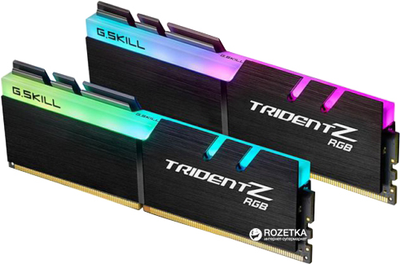 Оперативна пам'ять G.Skill DDR4-3200 16384MB PC4-25600 (Kit of 2x8192) Trident Z RGB (F4-3200C16D-16GTZR)