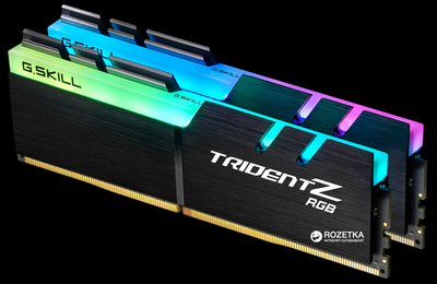 Оперативна пам'ять G.Skill DDR4-3600 32768MB PC4-28800 (Kit of 2x16384) Trident Z RGB (F4-3600C17D-32GTZR)