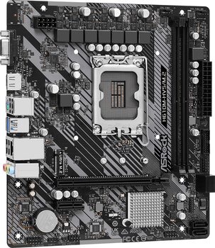 Płyta główna ASRock H610M-HVS/M.2 R2.0 (s1700, Intel H610, PCI-Ex16)