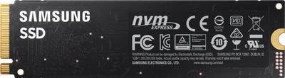 Samsung 980 500GB M.2 PCIe 3.0 x4 V-NAND 3bit MLC (MZ-V8V500BW)
