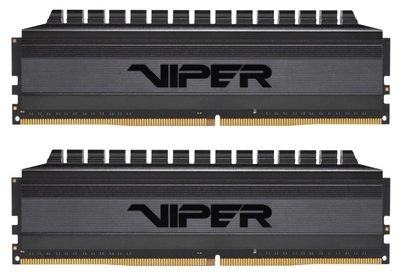 Оперативна пам'ять Patriot DDR4-3600 16384 MB PC4-28800 (Kit of 2x8192) Viper 4 Blackout Series (PVB416G360C8K)