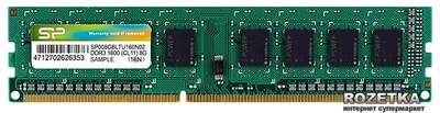 Оперативна пам'ять Silicon Power DDR3-1600 8192MB PC3-12800 (SP008GBLTU160N02)