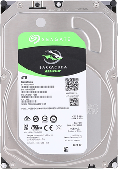 Жорсткий диск Seagate BarraCuda HDD 4TB 5400rpm 256MB ST4000DM004 3.5 SATA III