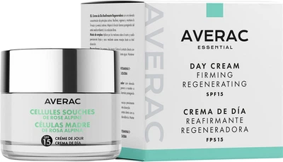 Денний антивіковий крем Averac Essential Day Cream зі стовбуровими клітинами альпійської троянди 50 мл (8437018454143/8437018454365/8436044673948)