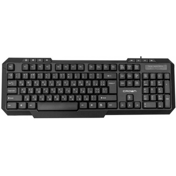 Клавіатура провідна USB комп'ютерна CROWN CMK-15 im342 (49016)