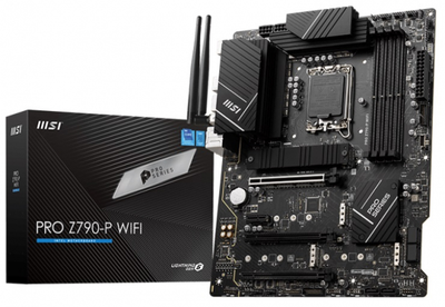 Материнская плата msi pro z790-p wifi (s-1700, z790, ddr5)