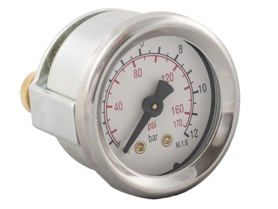 Манометр AIGNEP Давление 0...12 Bar, Резьба 1/8", Диаметр 40mm 1DT01M08