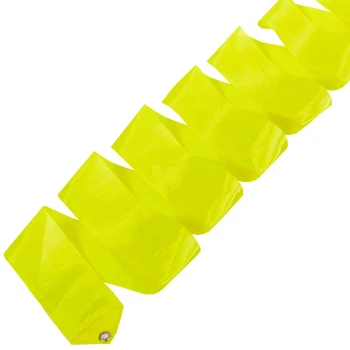 Лента для художественной гимнастики без палочки Zelart Action 5517 длина 6м Yellow