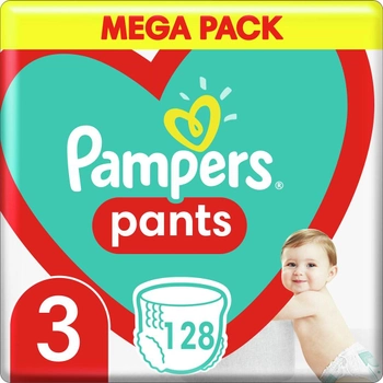 Підгузки-трусики Pampers Pants Розмір 3 (6-11 кг) 128 шт. (8006540069417)