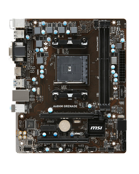 Материнская плата Socket FM2+ MSI A68HM GRENADE c HDMI Видео, SATA 3, USB 3.0 ( sFM2 / FM2+, DDR3, AMD A68H ) Б/У