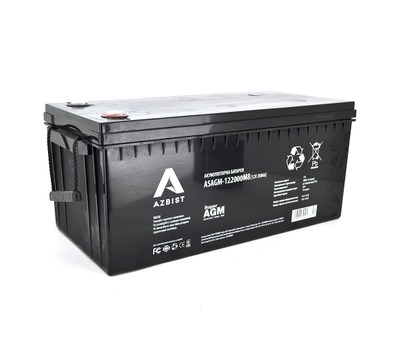 Аккумулятор AZBIST Super AGM ASAGM-122000, Black Case, 12 В 200 Ач