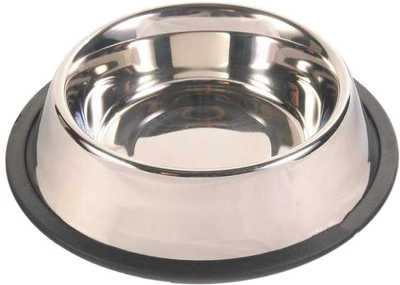 Miska metalowa na gumie dla psa TRIXIE 450 ml/19cm (4011905248516)
