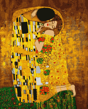 Картина по номерам "Густав Климт Поцелуй" 40*50 см Artissimo PN7540