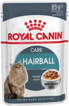 Opakowanie karmy mokrej dla kotów Royal Canin Fhn Wet Hairball Care 12 szt. x 85 g (9003579000403)
