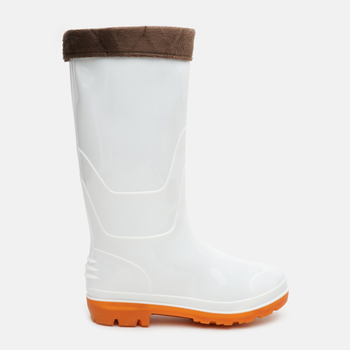 Мужские резиновые сапоги высокие зимние Shoozy CPX37 44 (28.5 см) Белые (1234567815370)
