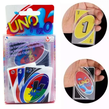Настольная игра Уно (Uno H2O) Пластиковые карты