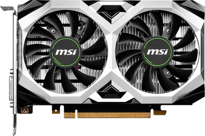 Відеокарта MSI PCI-Ex GeForce GTX 1630 Ventus XS 4G 4GB GDDR6 (64bit) (1785/12000) (HDMI, DisplayPort, DVI-D) (GTX 1630 VENTUS XS 4G)