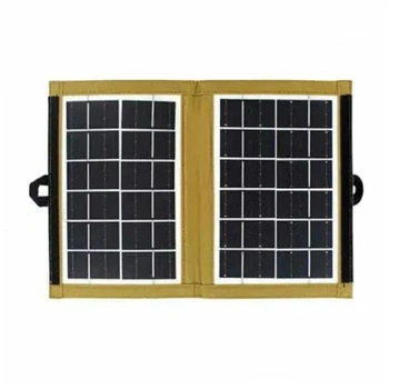 Солнечная панель трансформер складная портативная зарядка от солнца Solar Panel 7Вт CcLamp СL-670