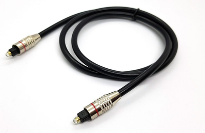 Кабель оптический Toslink 6 мм 3 м (579018243) Черный