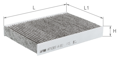 Фильтр салона Alpha Filter AF5083A