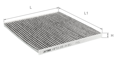 Фільтр салону Alpha Filter AF5118a