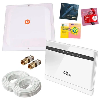 4G WI-FI комплект для дачи и города (CP100-3 + антенна МИМО 17Дб)