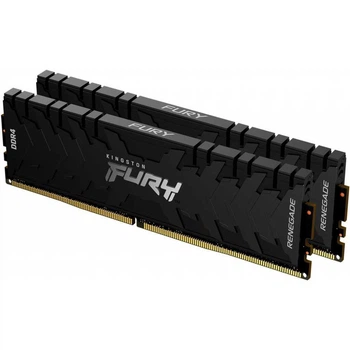 Модуль памяти Kingston DDR4 16Gb (2x8) Renegade Fury Black 3200Mhz (KF432C16RBK2/16)