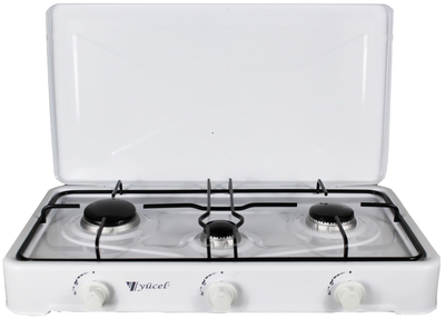 Настільна плита газова YUCEL O-300-LPG-WHITE