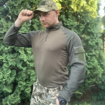 Рубашка Убакс тактическая военная армейская Олива размер 50