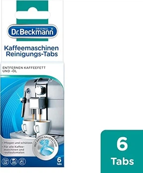 Таблетки для очистки кофеварок Dr.Beckmann Kaffeemaschinen Reinigungs-Tabs уп/6шт