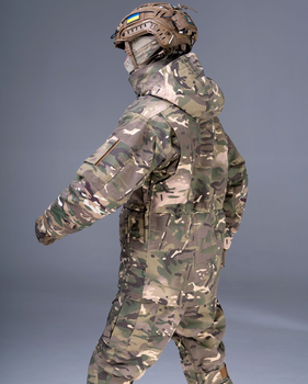 Тактична штурмова куртка UATAC Gen 5.2 M Мультикам FOREST Ліс з флісовою парою