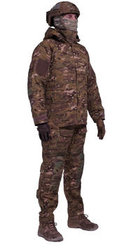 Комплект військової штурмової форми UATAC Gen 5.2 L Мультикам OAK Дуб. Штани + Куртка