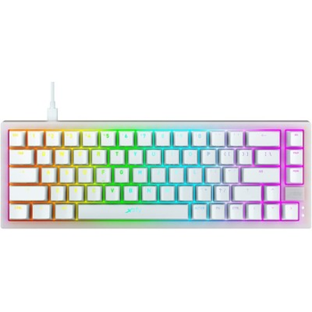 Клавіатура Xtrfy K5 68 клавіш Kailh Red Hot-swap RGB UA Біла (K5-RGB-CPT-TPWHITE-R-UKR)