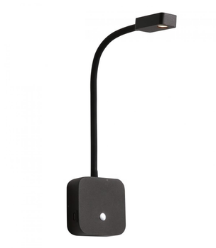 Бра з USB KLOODI DECO WA-SNAKE SQ565 3K BK