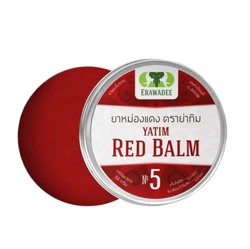 Тайский красный согревающий бальзам для суставов 50 мл Erawadee №5 (8859292820801)