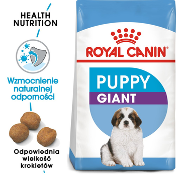 Sucha karma dla szczeniąt Royal Canin Puppy Giant 15 kg (3182550707046) (94034) (3030150)