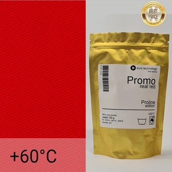 Красная низкотемпературная краска-краситель, Proline Promo "Real red" 150 г