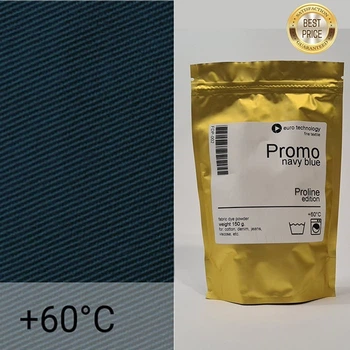 Синяя низкотемпературная краска-краситель, Proline Promo "Navy blue" 150 г