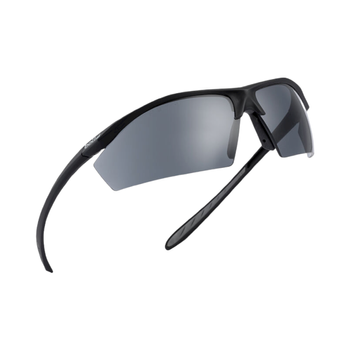 Тактические защитные очки, Sentinel, Bolle Safety, с чехлом, Black with Smoke Lens